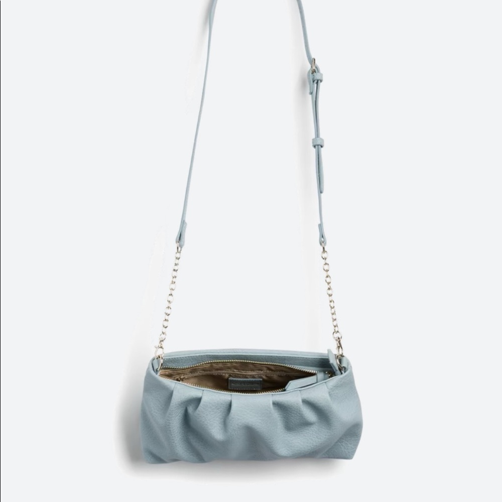 Market & Spruce Lea Pleated Clutch | Like New - Picture 2 of 4